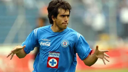 César Delgado en su etapa con Cruz Azul