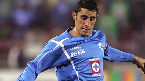 Salvador Carmona en su etapa como Cruz Azul
