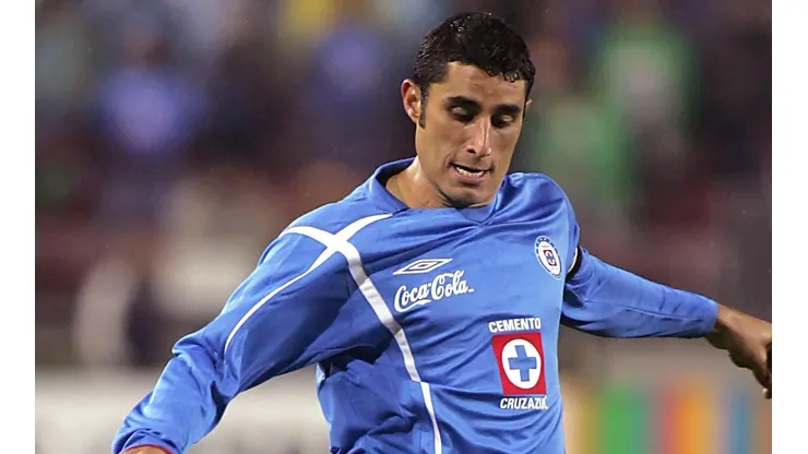 Salvador Carmona en su etapa como Cruz Azul