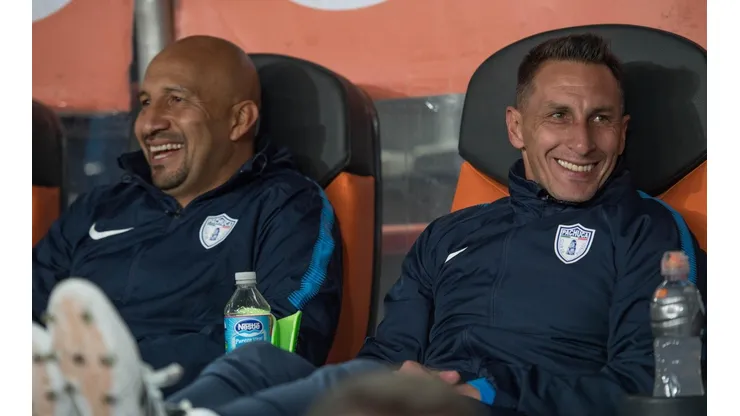 El Conejo Pérez y Christián Giménez en sus etapas con Pachuca