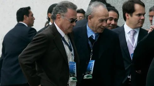 Guillermo Álvarez en un congreso de la FIFA