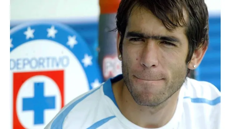Chelito en su etapa con Cruz Azul