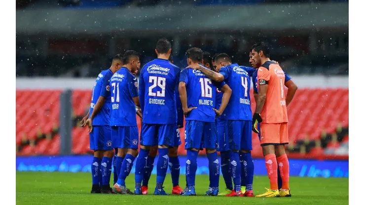 Cruz Azul en el último encuentro del Clausura 2020 ante el América