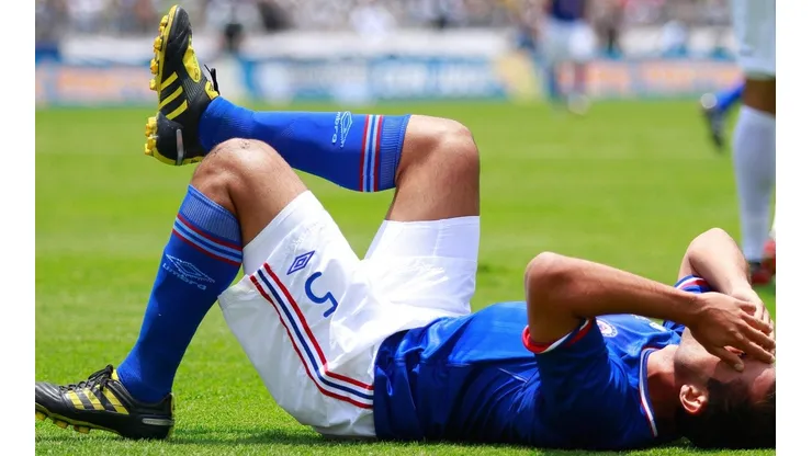 Castro con Cruz Azul en el 2010