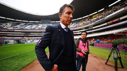 Robert Siboldi en un partido del Clausura 2020 de la Liga MX