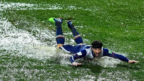 Pavone en el Mundial de Clubes con Cruz Azul