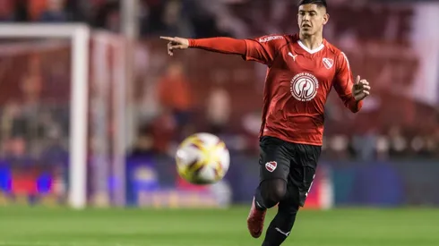 Alan Franco en un partido de la Superliga argentina