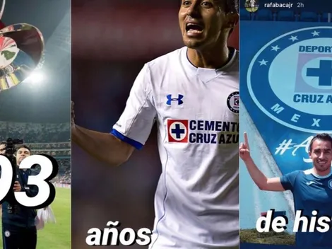 Jugadores y exjugadores saludan a Cruz Azul en su 93 aniversario