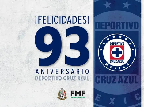 Clubes de todo el mundo saludan a Cruz Azul en su cumpleaños 93