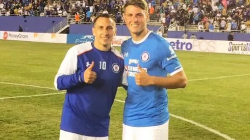 Santi Giménez recuerda su debut por Cruz Azul junto al Chaco en 2016