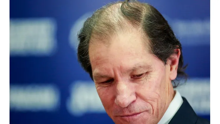 Jaime Ordiales en su presentación con Cruz Azul