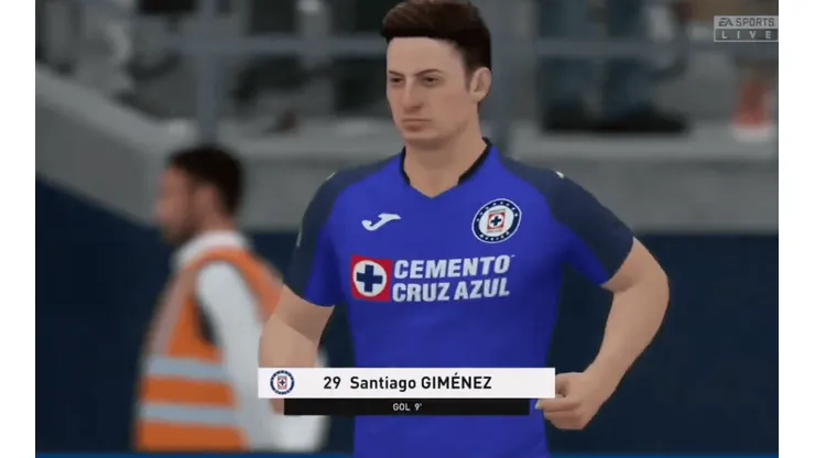 Santi repite como gamer de Cruz Azul ante América en la eLiga MX