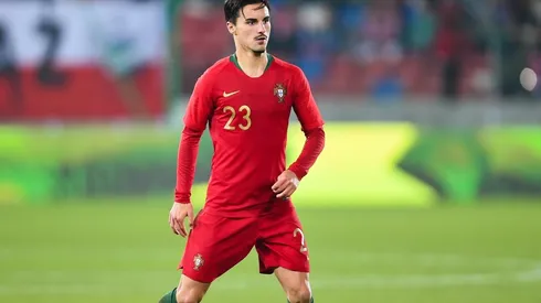 Eustaquio en el Europeo sub-21 en el partido entre Portugal vs. Polonia