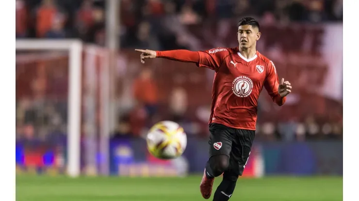Alan Franco en el partido entre Independiente vs. Defensa y Justicia de la SuperLiga 2019