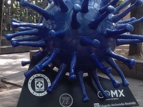 Cruz Azul y un balón del ¿coronavirus?