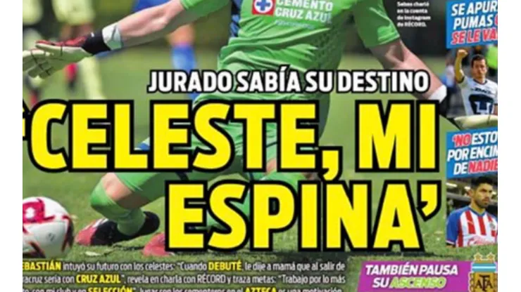 Cruz Azul sigue tomando las portadas de diarios en México