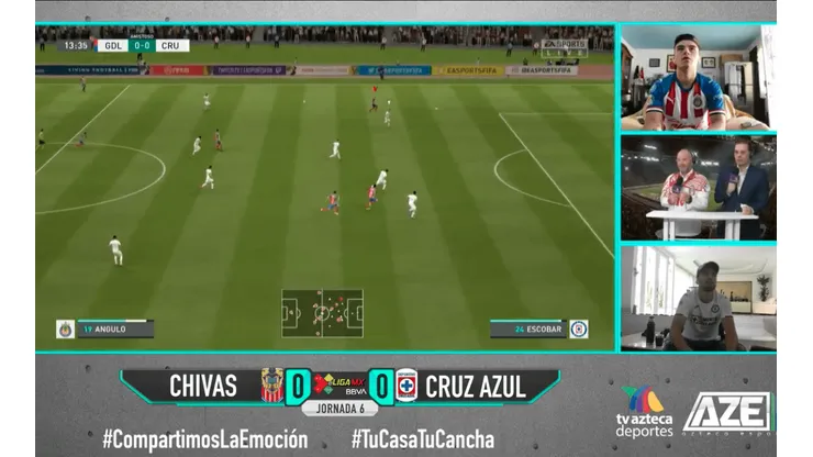 Cruz Azul sigue sin levantar cabeza y cae ante Chivas en la eLiga MX
