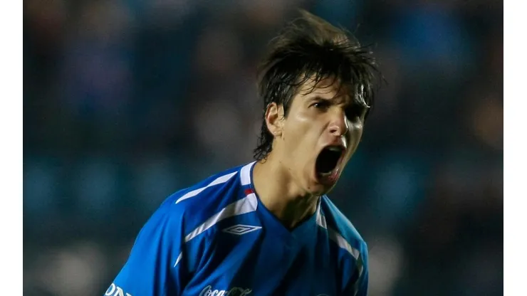 Zeballos en un partido de Concachampions en el 2009
