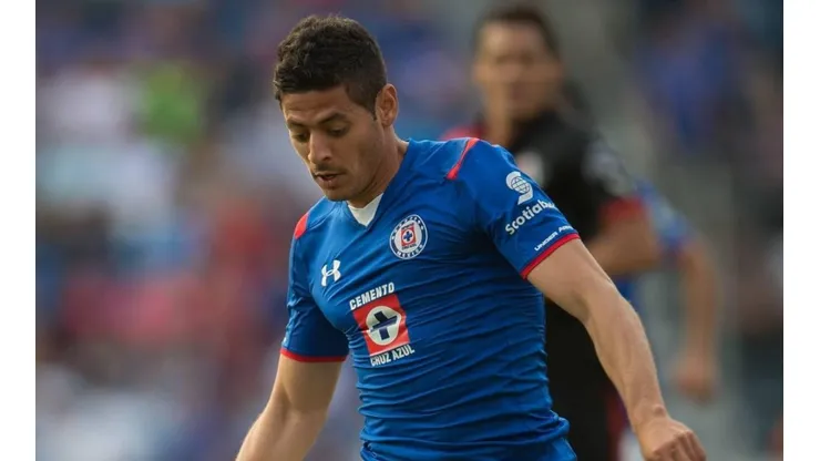 Alejandro Vela en su etapa como jugador de Cruz Azul