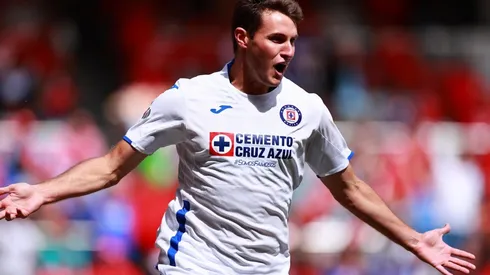 Giménez celebra un tanto marcado al Toluca en el Clausura 2020 de la Liga MX