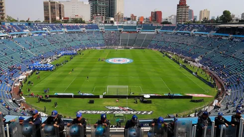 Imagen del último partido de Cruz Azul en el Estadio Azul ante Morelia