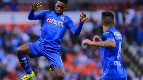 Jonathan Borja celebrando su tanto ante el Portmore United en Concachampions