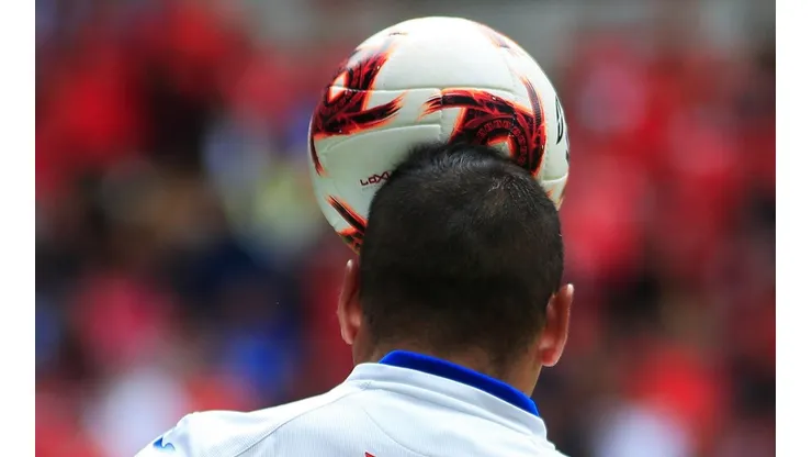 Pablo Aguilar en el duelo ante Toluca en el Clausura 2020 de Liga MX