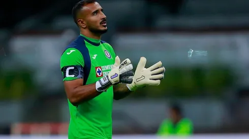 Guillermo Allison en el partido de Concachampions ante el Portmore United