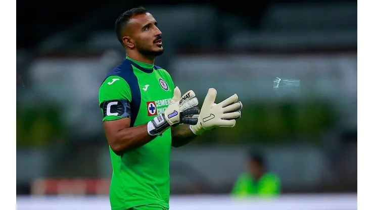 Guillermo Allison en el partido de Concachampions ante el Portmore United