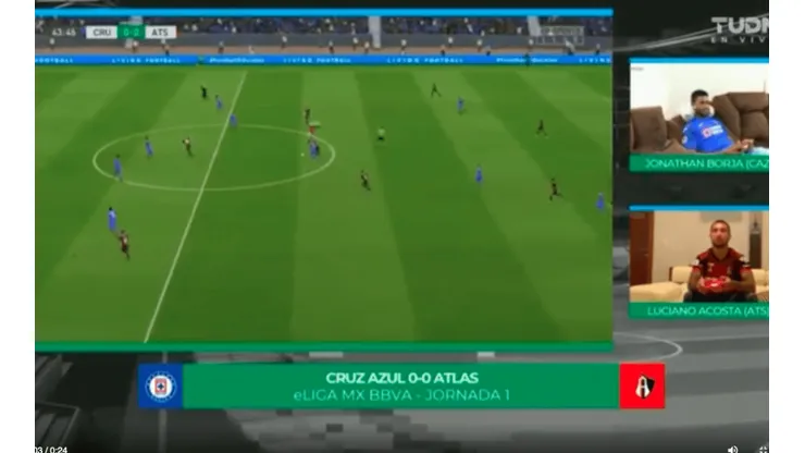 Cruz Azul debuta con el pie izquierdo y cae ante Atlas en la J1 de eLiga MX