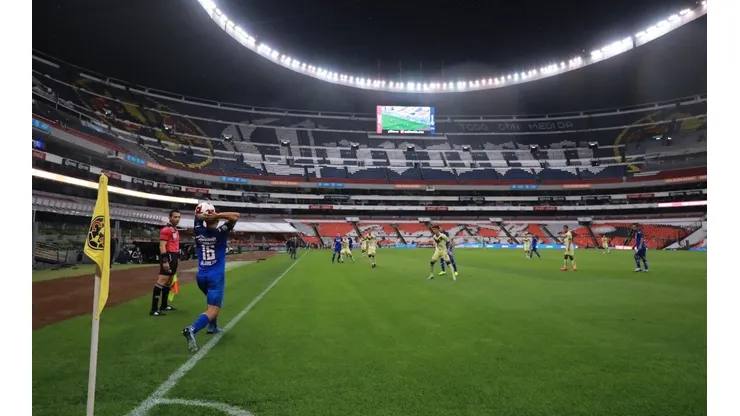 Partido entre Cruz Azul y América por la jornada 10 del torneo Clausura 2020