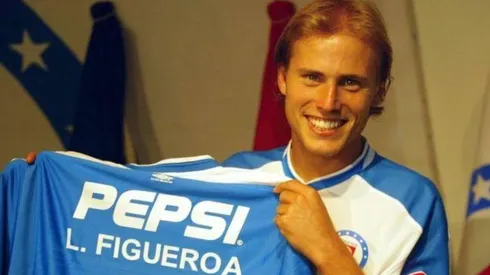 Figueroa tuvo marcó 21 goles en el año que estuvo con los celestes