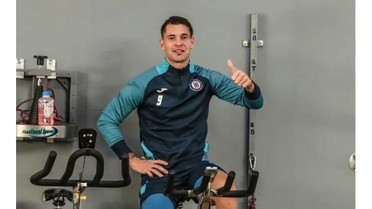 Milton Caraglio entrena desde casa e ilusiona con su regreso a Cruz Azul