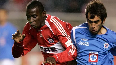 'Chelito' Delgado cuando vestía la playera de La Máquina