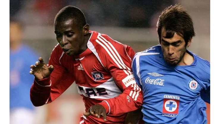 'Chelito' Delgado cuando vestía la playera de La Máquina