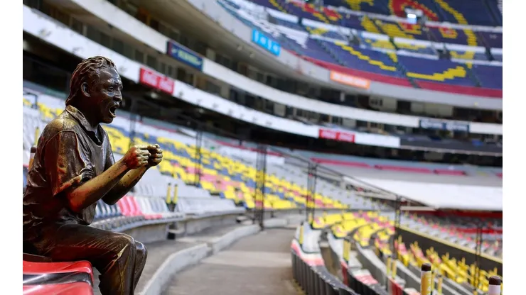 Galería: El solitario Clásico Joven sin gente en el Azteca por el coronavirus