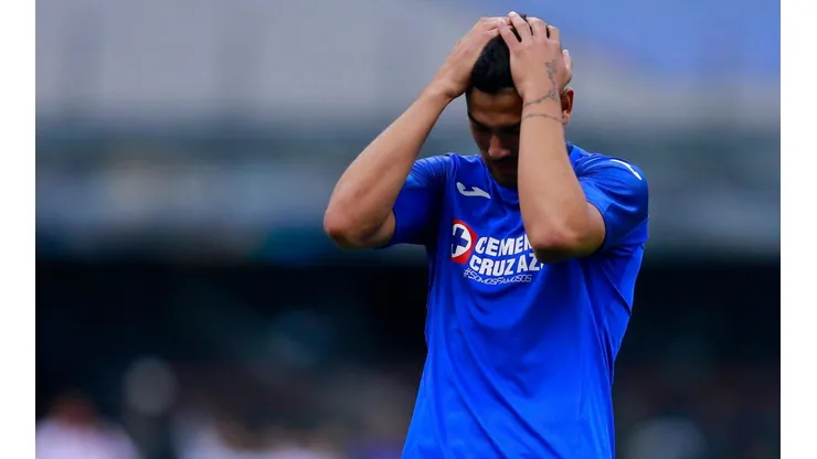 Lucas Passerini se lamenta en el duelo ante Xolos de la jornada 9