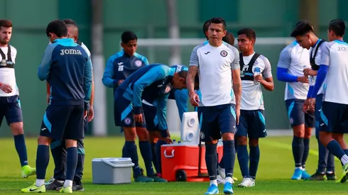 Cruz Azul en un entrenamiento de pretemporada para el Clausura 2020
