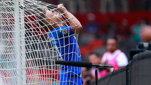 Rodríguez en el choque ante Tijuana de la jornada 9 del Clausura 2020