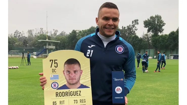 Pasillo a Cabecita tras ser elegido mejor jugador de febrero por Liga MX