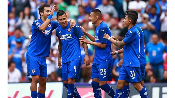 El equipo celebra uno de los cuatro tantos ante Xolos en la victoria 4-2