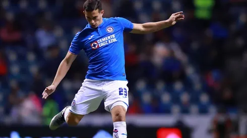 Marcone en su etapa como jugador de Cruz Azul en el torneo Apertura 2019