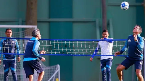 Entrenamiento de Cruz Azul