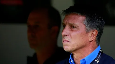 Siboldi en el duelo ante el Portmore