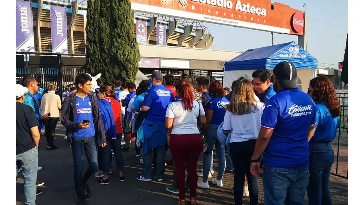 Las taquillas para Cruz Azul vs Tigres en el Azteca están llenas