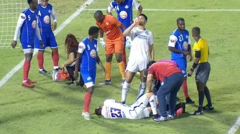 La lesión de Aguilar no fue de gravedad y será evaluado en México