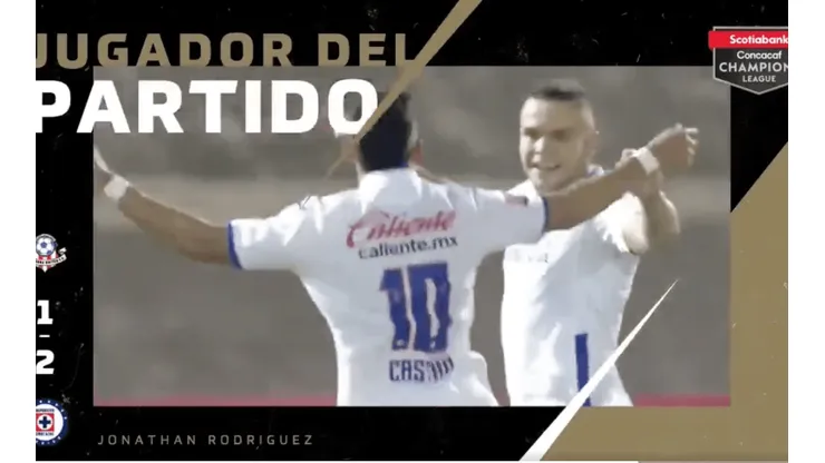 Merecido: Cabecita fue elegido el jugador de Portmore vs Cruz Azul