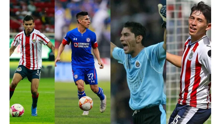 Los 4 jugadores actuales que han defendido a Cruz Azul y Chivas
