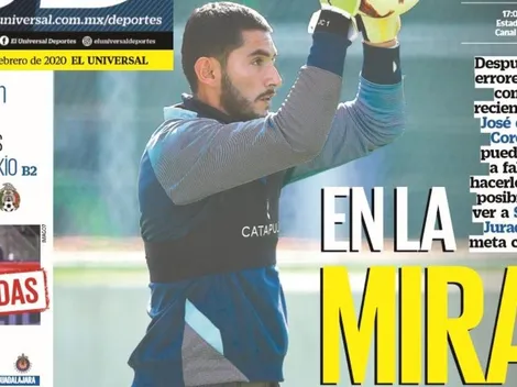 El Universal: José de Jesús Corona "en la mira" en Cruz Azul ante Pachuca