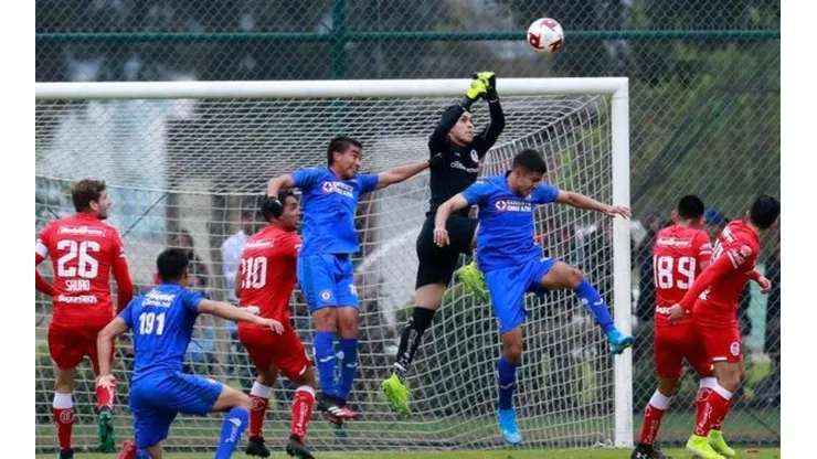 Cruz Azul Sub 20 vence a Toluca en el debut de Jurado como celeste